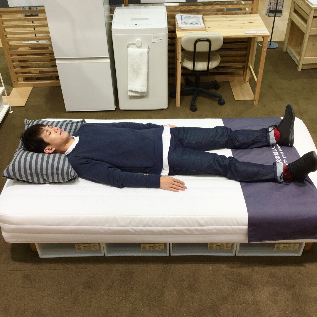 アピタ宇都宮】新生活2020｜選べる脚付きマットレス｜無印良品 アピタ